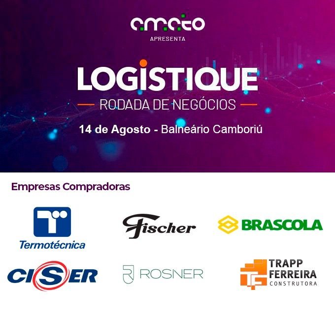 Rodada de Negócios LOGISTIQUE 2025 abre inscrições para fornecedores e reúne setor logístico em Balneário Camboriú